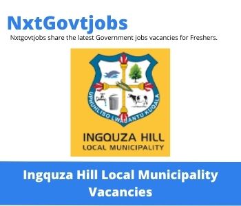 Ingquza Hill Local Municipality Vacancies Update 2023 @Nxtgovtjobs