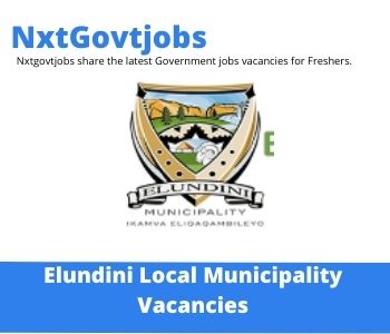 Elundini Local Municipality Vacancies Update 2023 @Nxtgovtjobs