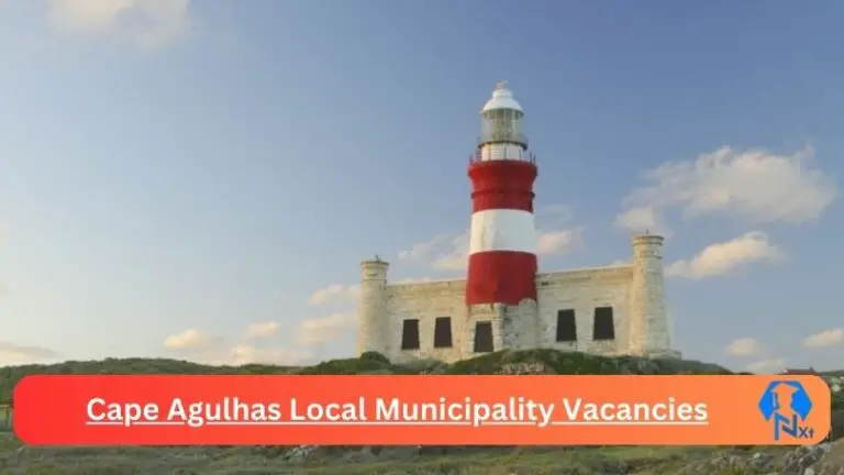1x New Cape Agulhas Local Municipality Vacancies 2024 @capeagulhas.gov.za Careers Portal