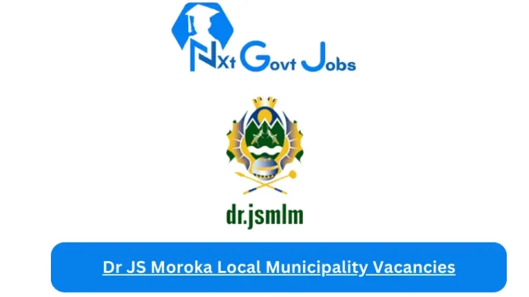 4x New Dr JS Moroka Local Municipality Vacancies 2024 @www.moroka.gov.za Careers Portal