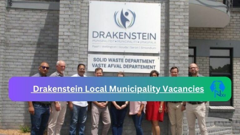 5x New Drakenstein Local Municipality Vacancies 2024 @www.drakenstein.gov.za Careers Portal