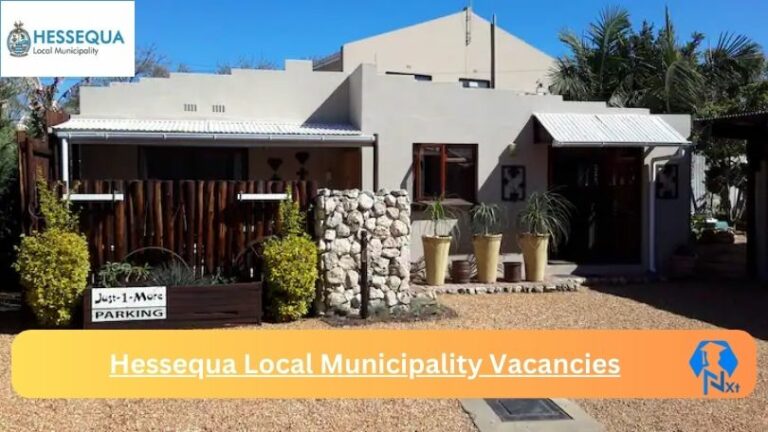 2x New Hessequa Local Municipality Vacancies 2024 @www.hessequa.gov.za Careers Portal