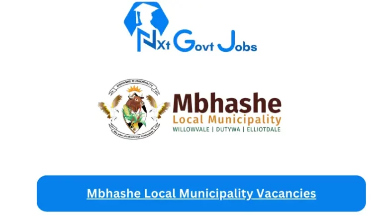 New Mbhashe Local Municipality Vacancies 2024 @www.mbhashemun.gov.za Careers Portal