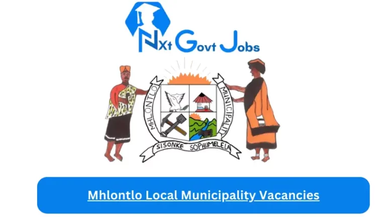 1x New Mhlontlo Local Municipality Vacancies 2024 @www.mhlontlolm.gov.za Careers Portal