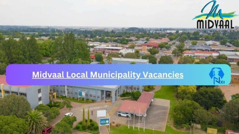 6x New Midvaal Local Municipality Vacancies 2024 @midvaal.ci.hr Careers Portal