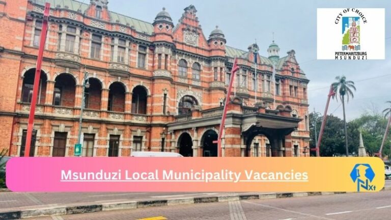 New Msunduzi Local Municipality Vacancies 2024 @www.msunduzi.gov.za Careers Portal