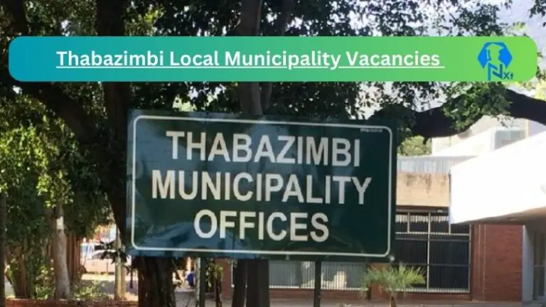 2x New Thabazimbi Local Municipality Vacancies 2024 @www.thabazimbi.gov.za Careers Portal
