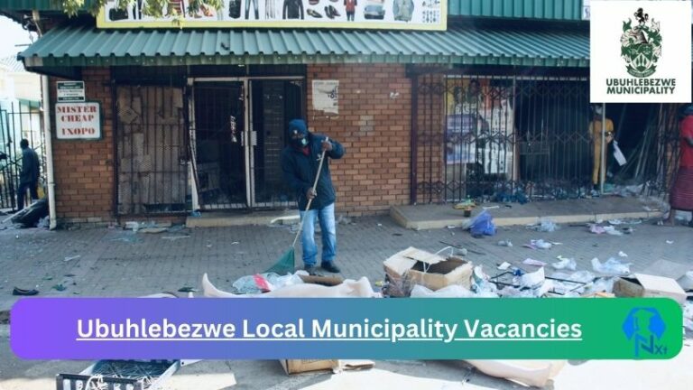 Nxtgovtjobs Ubuhlebezwe Local Municipality Vacancies 2024 @www.ubuhlebezwe.gov.za Careers Portal