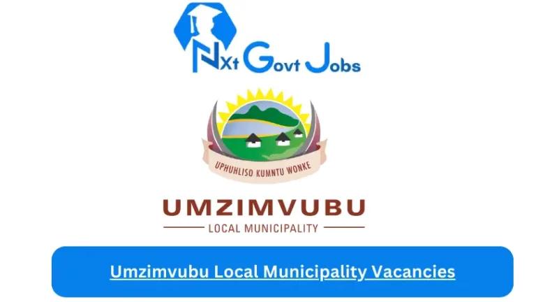 7x New Umzimvubu Local Municipality Vacancies 2024 @www.umzimvubu.gov.za Careers Portal