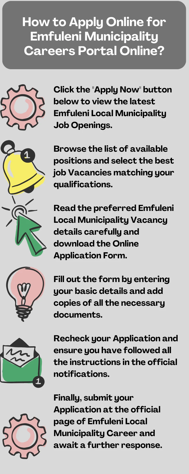 How to Apply Online for Emfuleni Municipality Careers Portal Online?