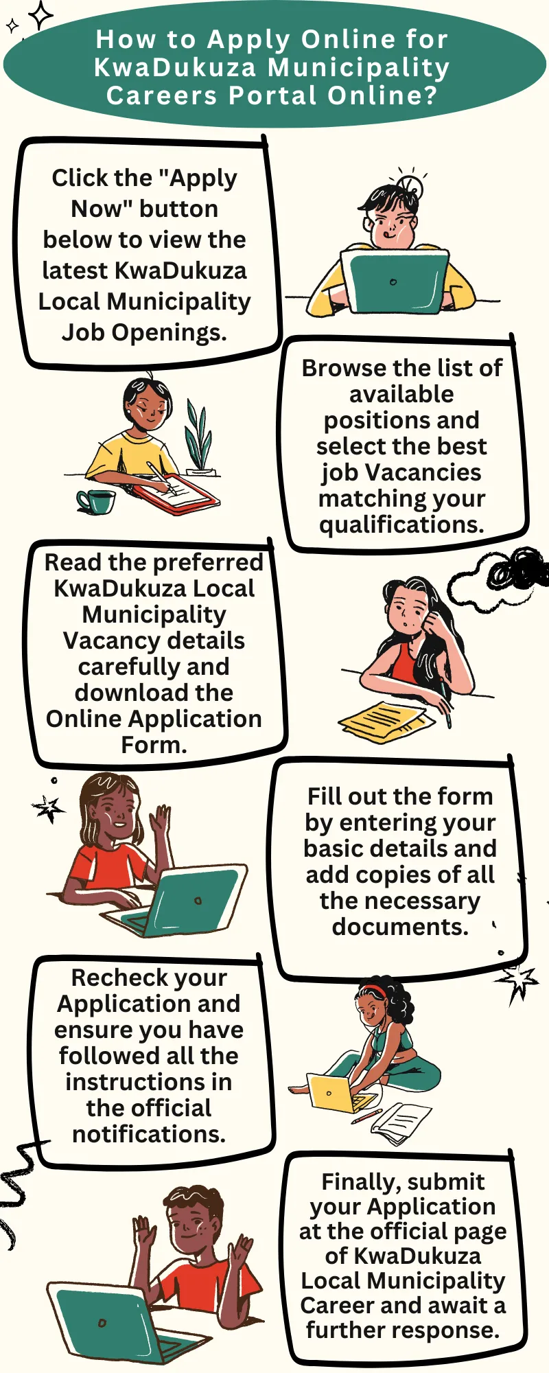 How to Apply Online for KwaDukuza Municipality Careers Portal Online?