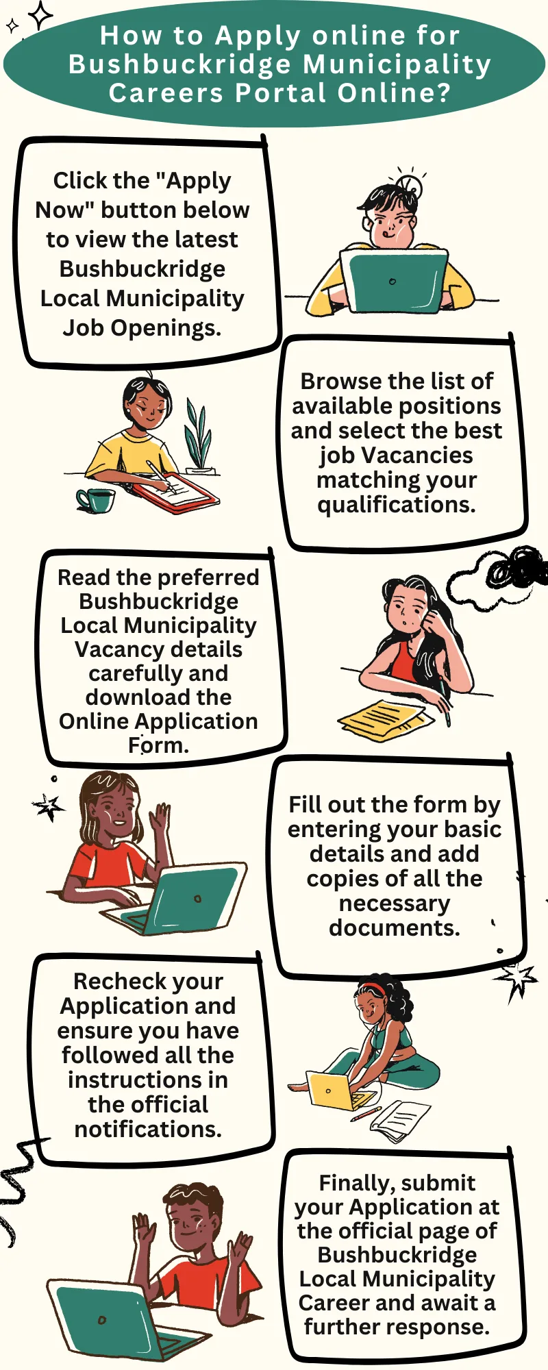 How to Apply online for Bushbuckridge Municipality Careers Portal Online?