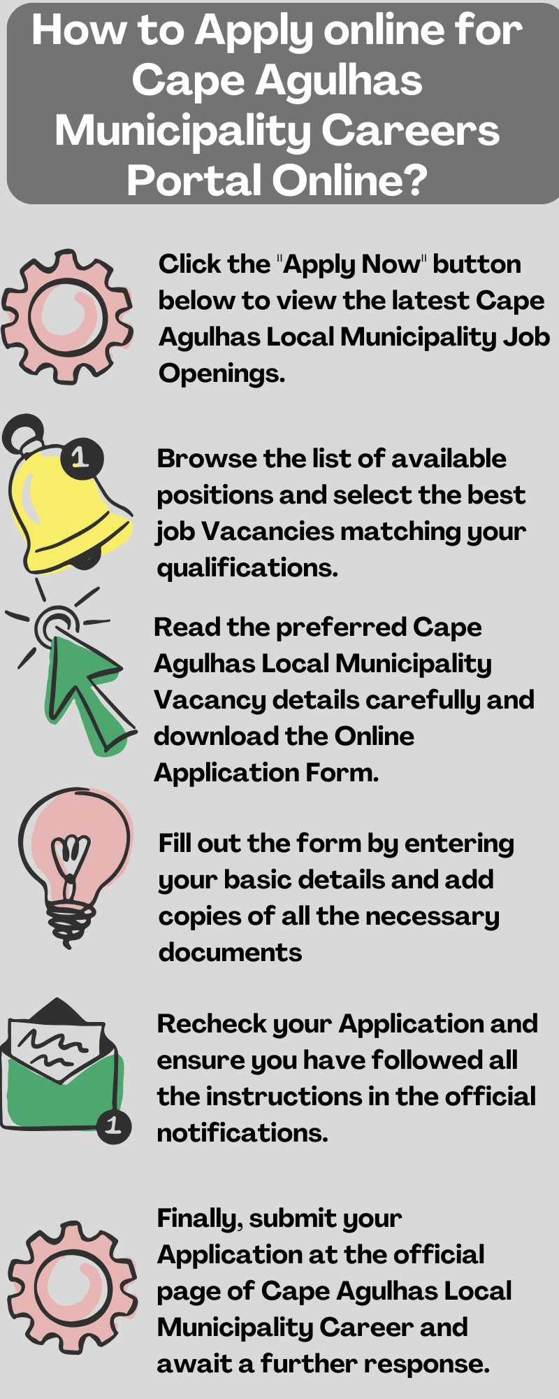 How to Apply online for Cape Agulhas Municipality Careers Portal Online?