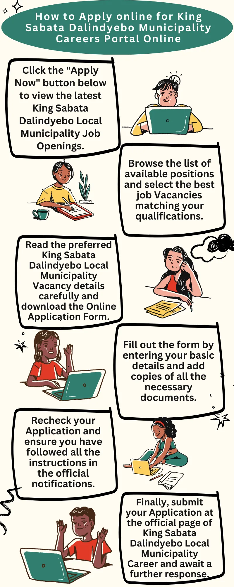 How to Apply online for King Sabata Dalindyebo Municipality Careers Portal Online